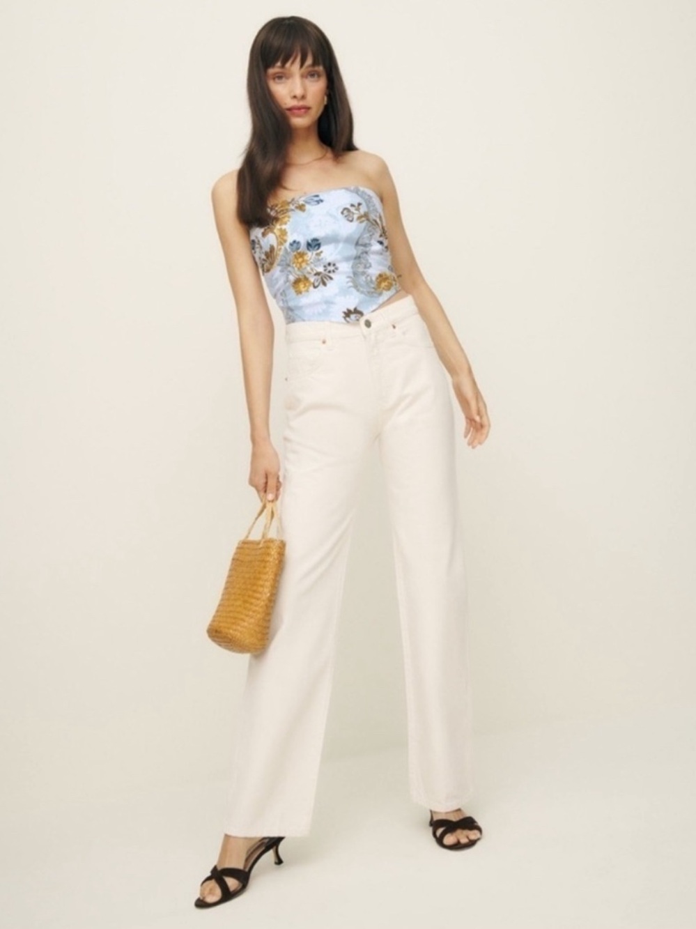 Reformation Dillon Linen Top NWOT SIZE 10